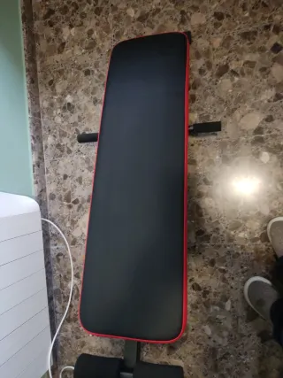 Banco de ejercicios abdominales