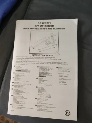 Banco de ejercicios abdominales