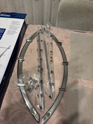 Estantería de baño HART & HOLM cristal metal