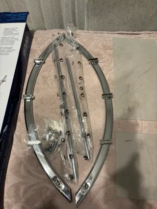 Estantería de baño HART & HOLM cristal metal