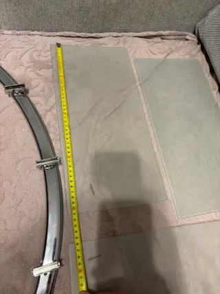 Estantería de baño HART & HOLM cristal metal