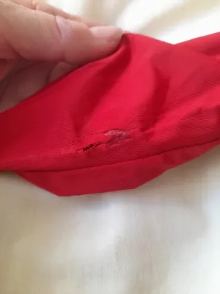 Camiseta Zara Roja Manga Larga