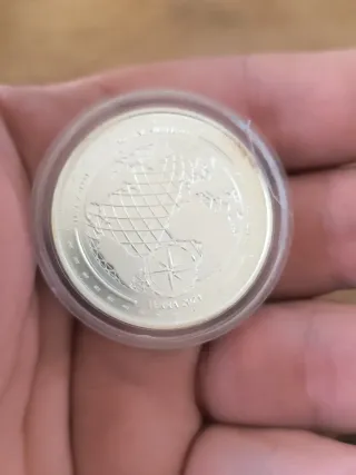 Moneda Plata 1 oz Fine Silver 999 Terra 2021