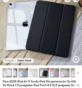Funda iPad Air Negra