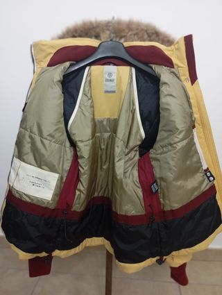 Piumino Colmar donna giallo e bianco