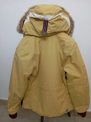 Piumino Colmar donna giallo e bianco