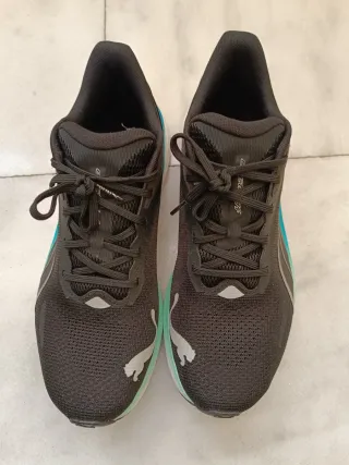 Zapatillas Puma Electrify Nitro 4 Negras y Turques