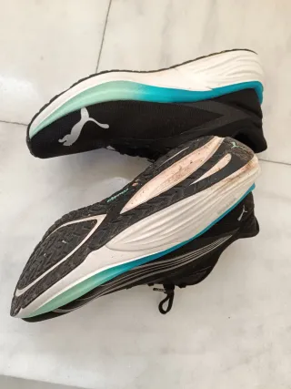 Zapatillas Puma Electrify Nitro 4 Negras y Turques