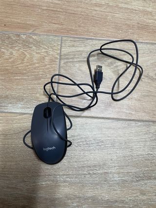 Ratón Logitech USB Negro
