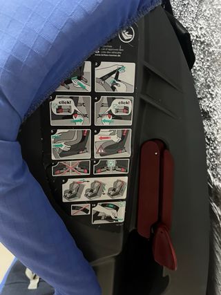 Silla de coche Römer azul