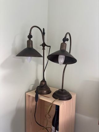 Lámparas perfectas para mesilla de noche!