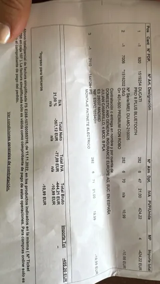 Patinete Eléctrico Ducati con garantia mirar fotos