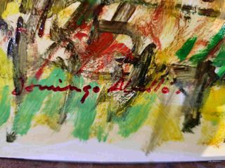 No 17 DOMINGO ABELLO CUADRO OLEO MARINA