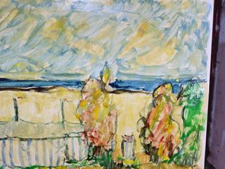 No 17 DOMINGO ABELLO CUADRO OLEO MARINA