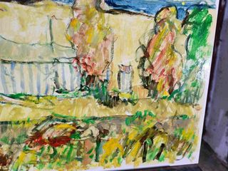 No 17 DOMINGO ABELLO CUADRO OLEO MARINA