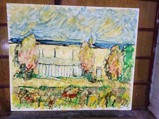 No 17 DOMINGO ABELLO CUADRO OLEO MARINA