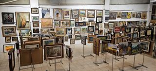 No 17 DOMINGO ABELLO CUADRO OLEO MARINA