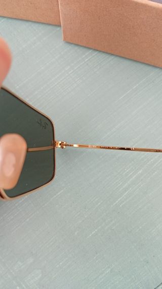 Gafas Ray-Ban Clásicas Doradas