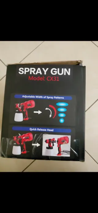 Pistola a spruzzo elettrica