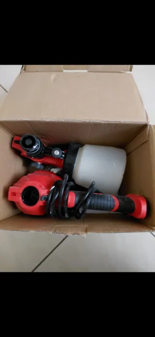 Pistola a spruzzo elettrica