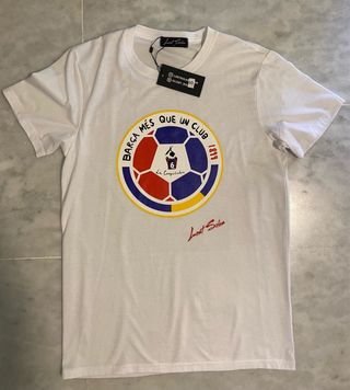 T-shirt Lost Soles Blanca Talla S