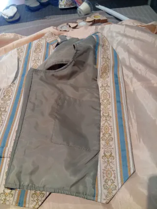 Chaleco Fallero Adulto Rayas y Flores