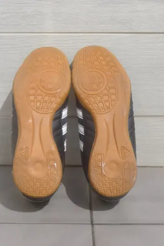 Zapatillas Adidas Futbol Sala Negras y Verdes