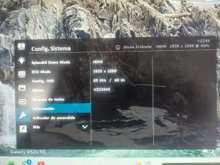 Monitor Asus VZ279HE-W Blanco