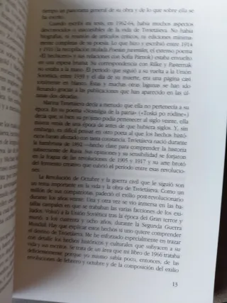 Marina Tsvietaieva: la mujer, su mundo y su poesia