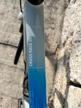 Cube Cross Race SL Gris/Azul