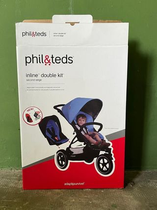Silla Paseo Doble Phil & Ted's Navigator _ 2 niños