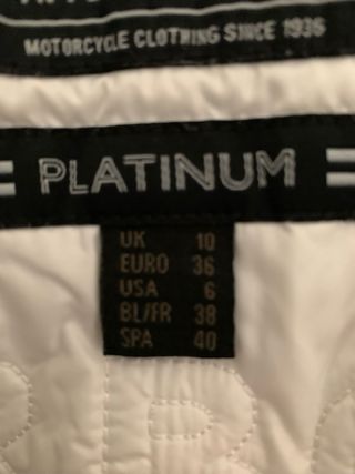 Chaqueta Barbour acolchada mujer blanca