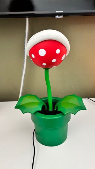 Lámpara Piraña Super Mario Nintendo