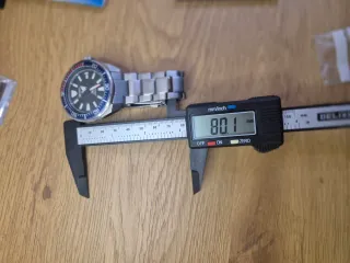 Reloj Seiko Samurai Negro y Azul