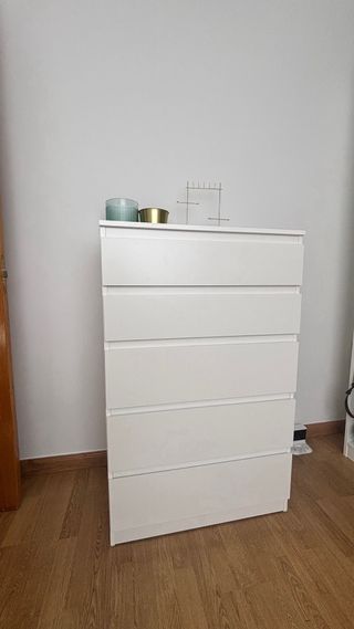 Armario modular + cómoda blanco Ikea