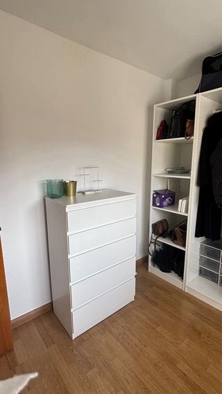 Armario modular + cómoda blanco Ikea