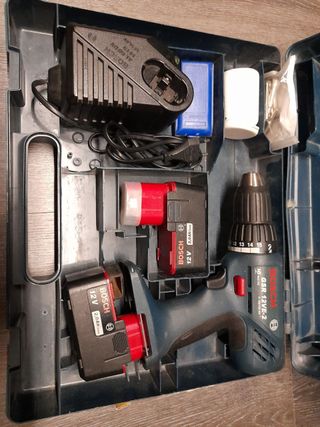 Taladro Bosch GSR 12VE-2 a batería