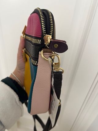Bolso de piel Ubrique multicolor