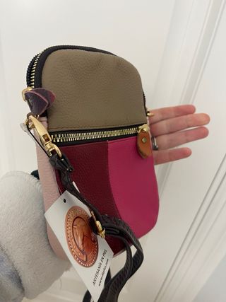 Bolso de piel Ubrique multicolor