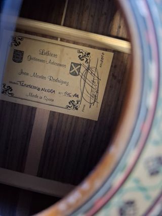 Guitarra Juan Montes Rodríguez