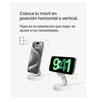 Cargador Inalámbrico Belkin BoostCharge Pro Qi2
