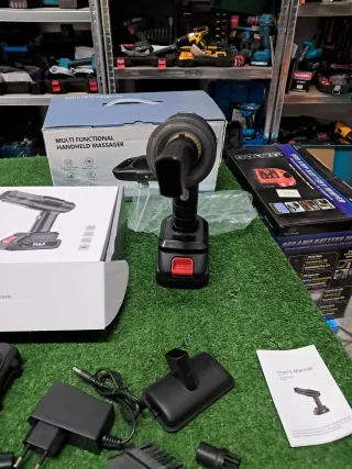 Aspirabriciole a doppia batteria