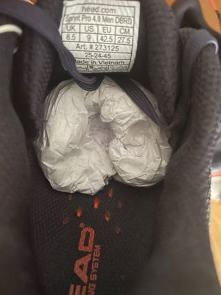 Zapatillas Head Sprint Pro 4.0 Negro/Rojo