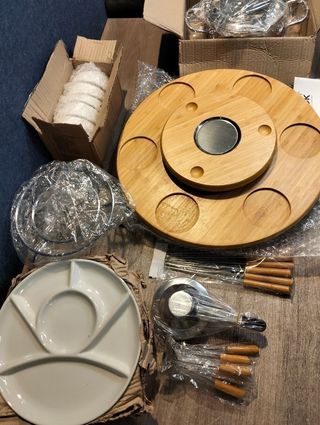 Set de Fondue de Carne Kadastar Claudia 28 Piezas