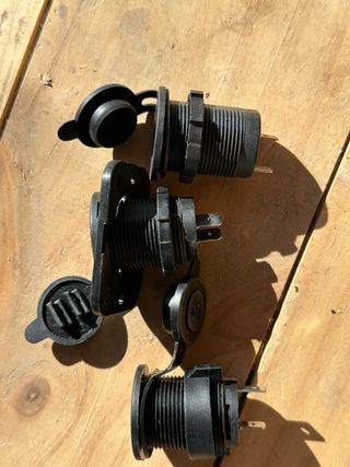 Cargador USB Doble para CAMPER , nuevos sin uso