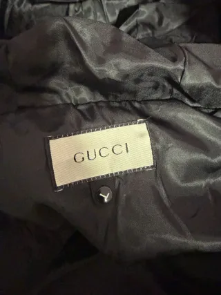 Giubbino trapuntato Gucci nero