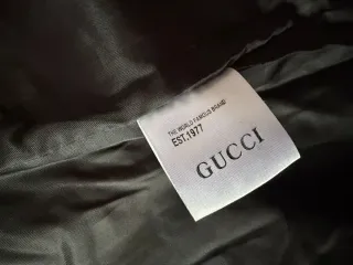 Giubbino trapuntato Gucci nero