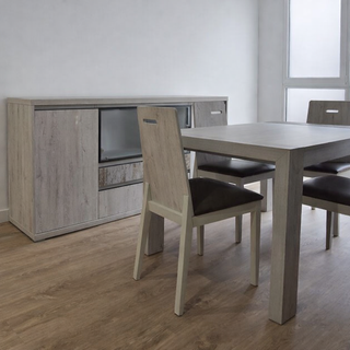 MESA comedor con 4 sillas + APARADOR