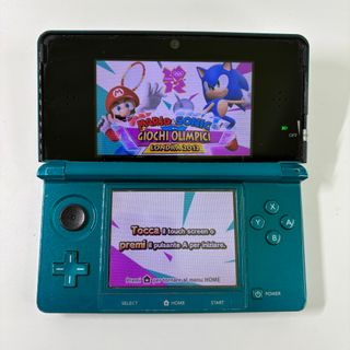 Nintendo 3DS Verde Acqua con Accessori