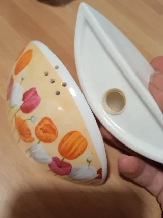 Set Soprammobili Cucina Ceramica Vetro Legno vimin